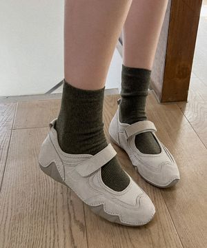 Letia 메쉬 메리제인 레더 스니커즈(1.5cm)_APF376 l 2colors