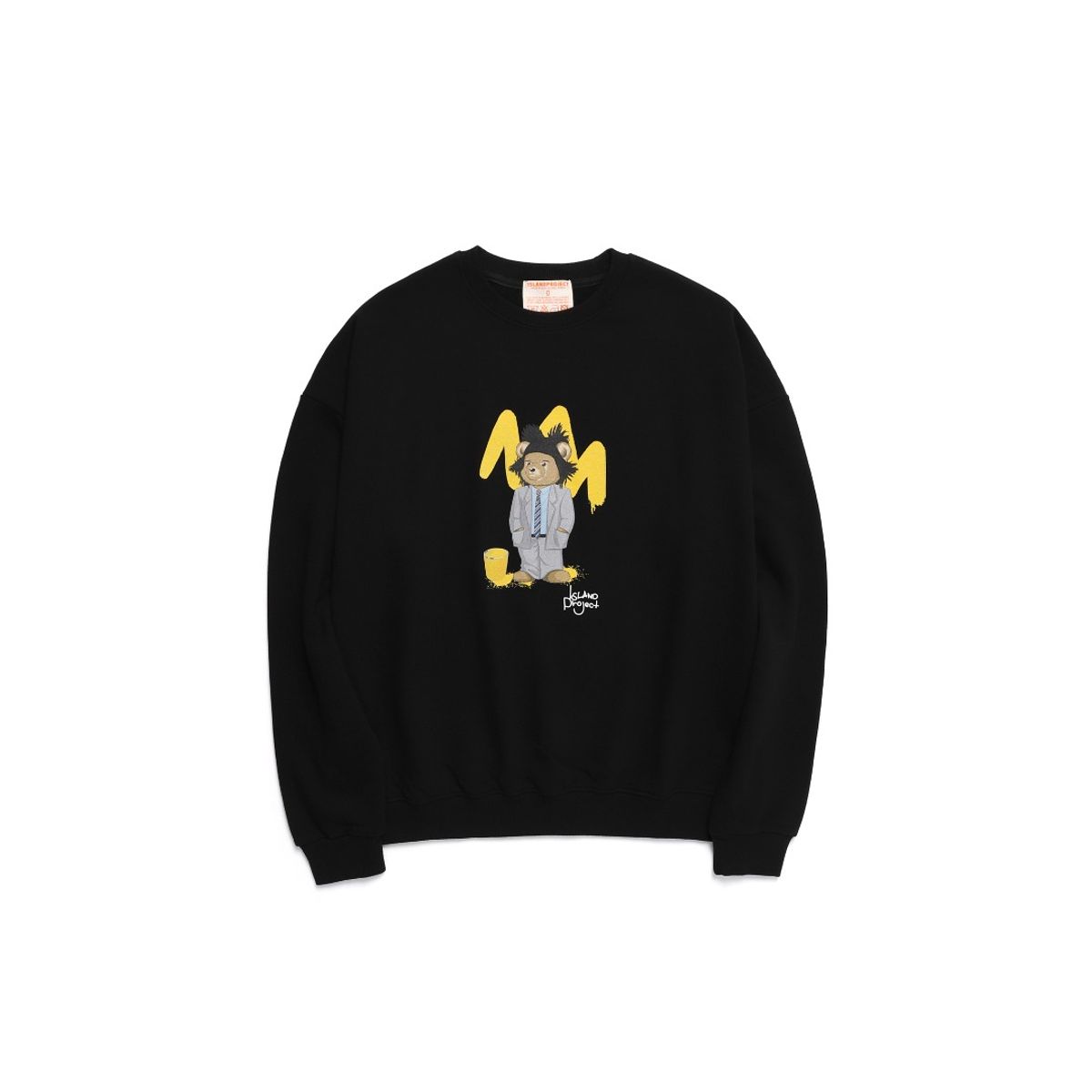 아일랜드 프로젝트(ISLAND PROJECT) Basquiat(바스키아) Sweatshirt - Black