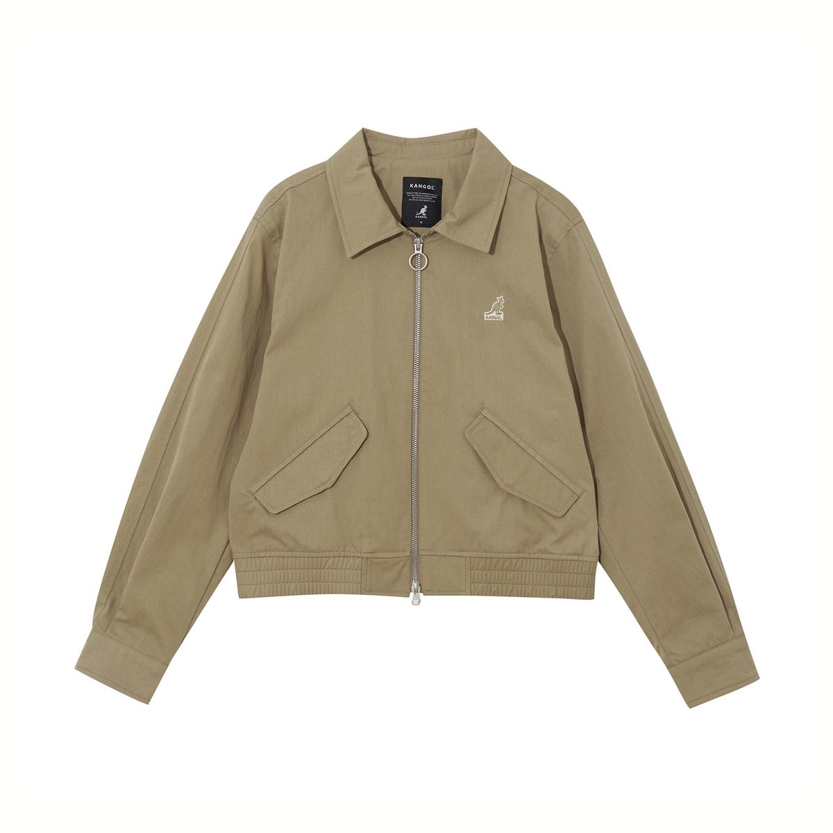 캉골(KANGOL) 우먼스 레트로코어 블루종 자켓 8549 베이지