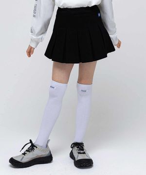 라이즈 플리츠 스커트 Black