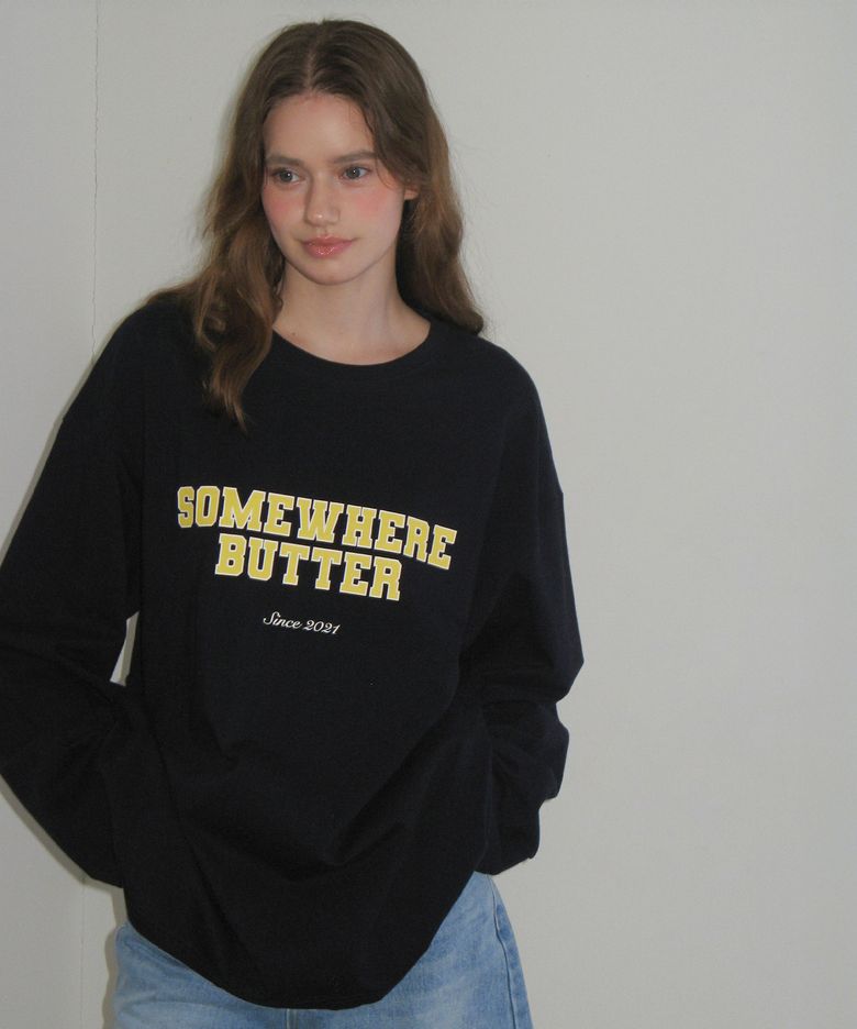 Campus Logo Long Top - Navy