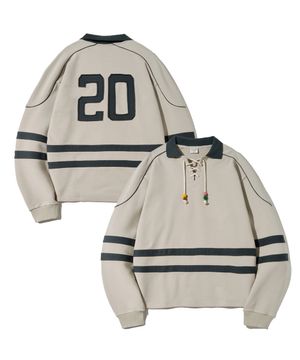 비즈 스트링 하키 롱슬리브_그레이지