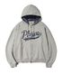 체크 스타테일 엘보우 패치 후드집업_그레이