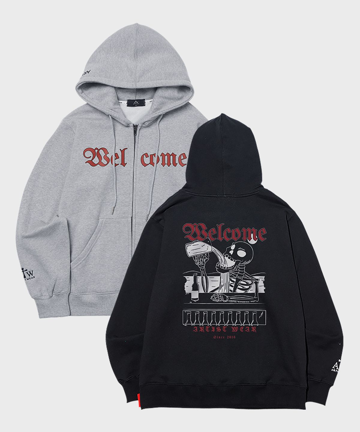 아티스트웨어(ARTISTWEAR) [ATW] 웰컴 후드집업