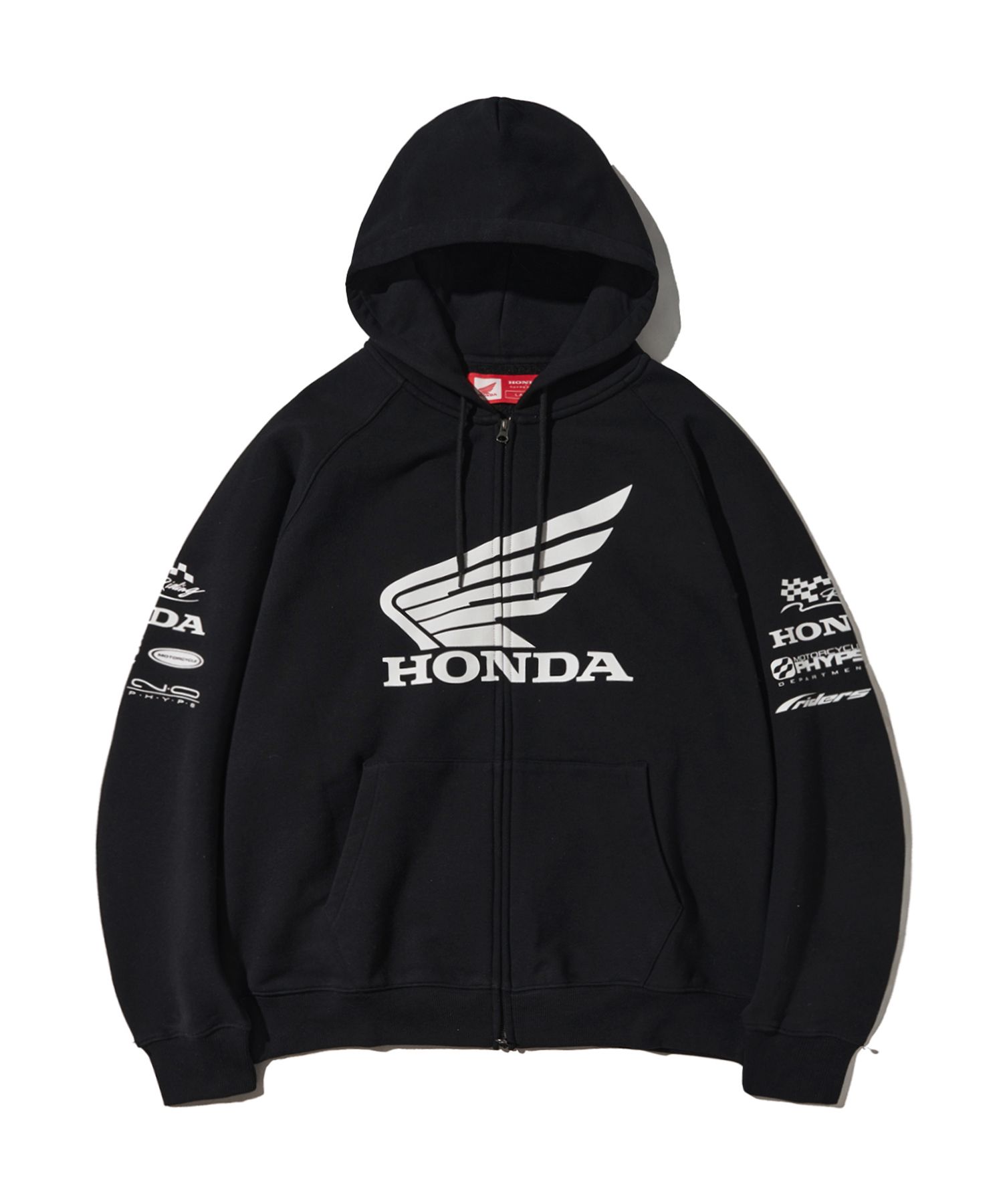 MUSINSA | HONDA MOTORCYCLE APPAREL Honda Racing Logo Hoodie Zip