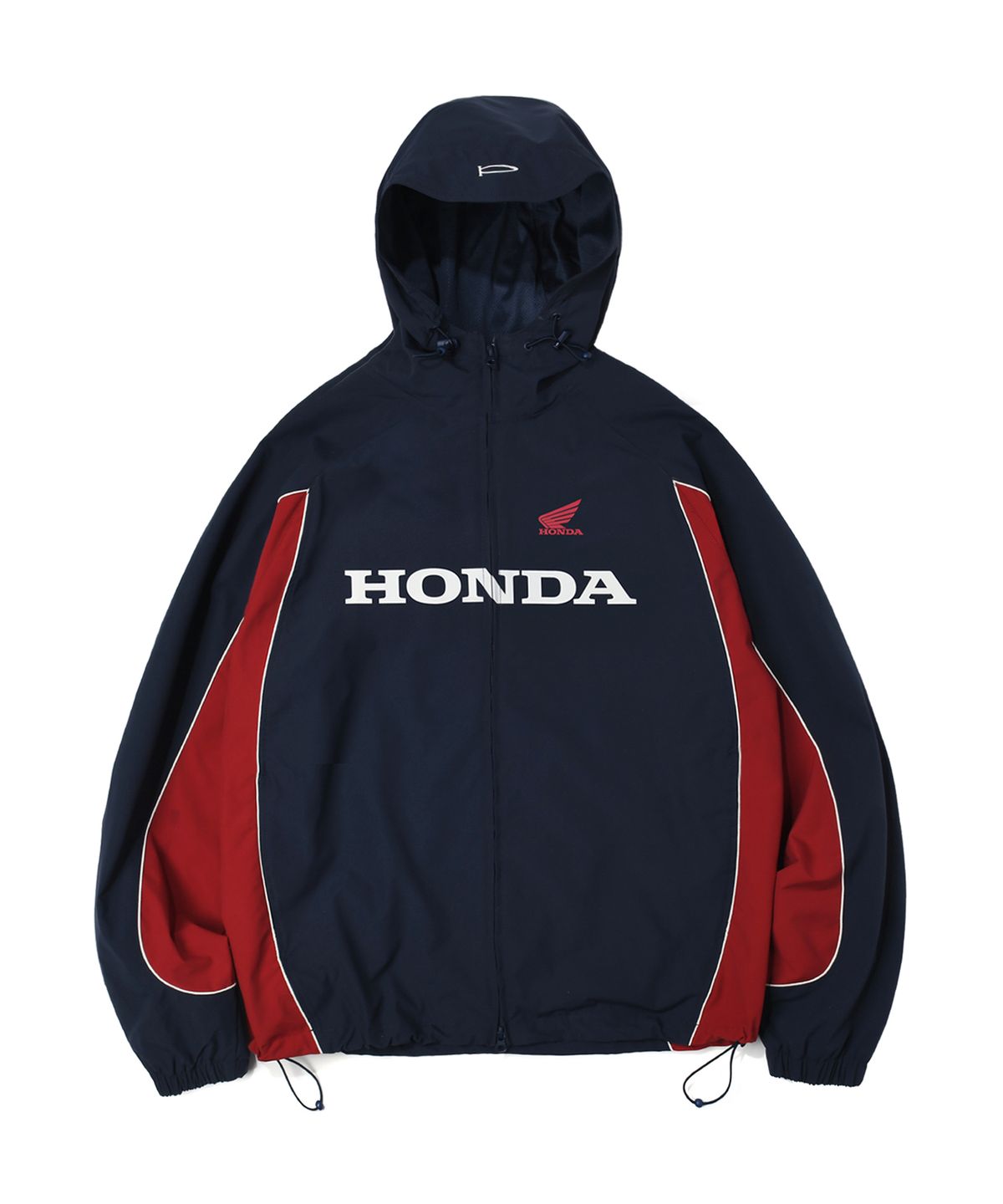 핍스 모터사이클(PHYPS MOTORCYCLE) Honda Hoodie Cap Track Jacket_Blue