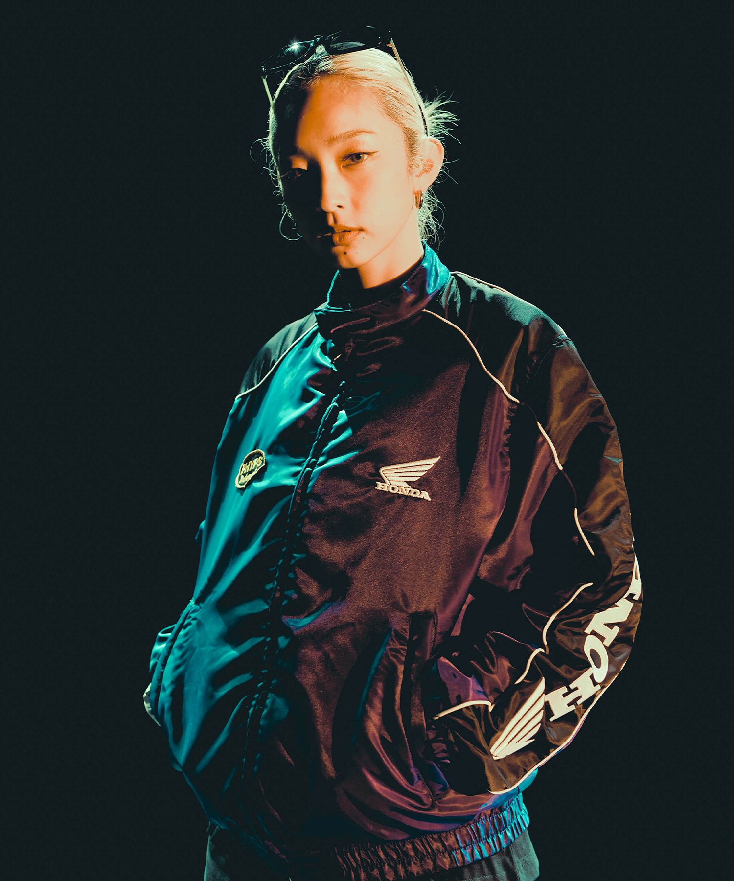 HONDA RACING ブルゾン vintage】honda レーシングジャケット ブルゾン ジャケット