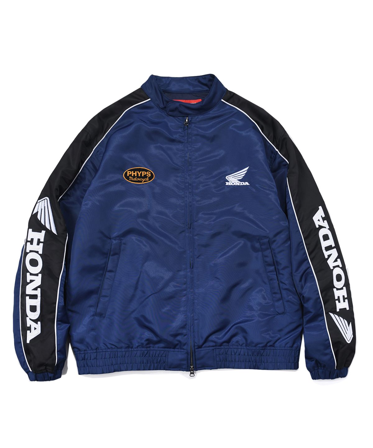 핍스 모터사이클(PHYPS MOTORCYCLE) Honda Racing Blouson_Blue