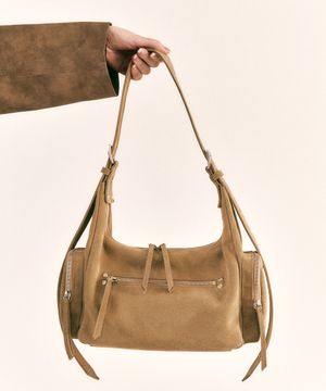 카우하이드 플래쉬 숄더백 2color