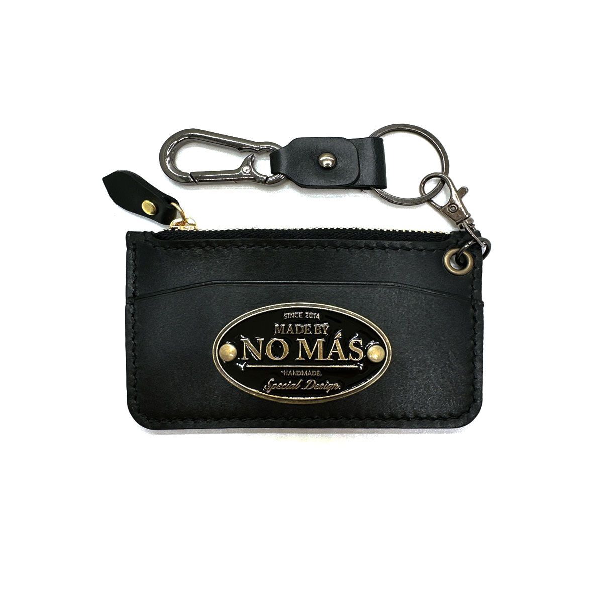 노마스(NO MAS) KEY RING CARD CASE vol.2(BLACK)