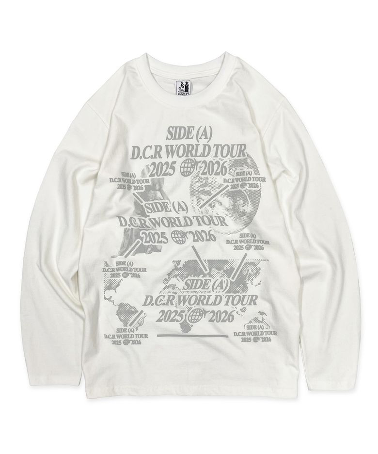 World Tour Long Sleeves (White Gray)
