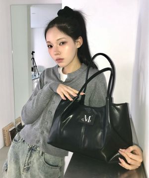 에페 미들 스티치 레더 토트백 (남녀공용)