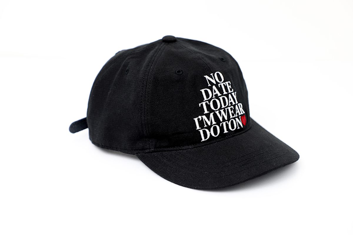 도톤(DOTON) dtn 립스탑 자수 레터링 모자