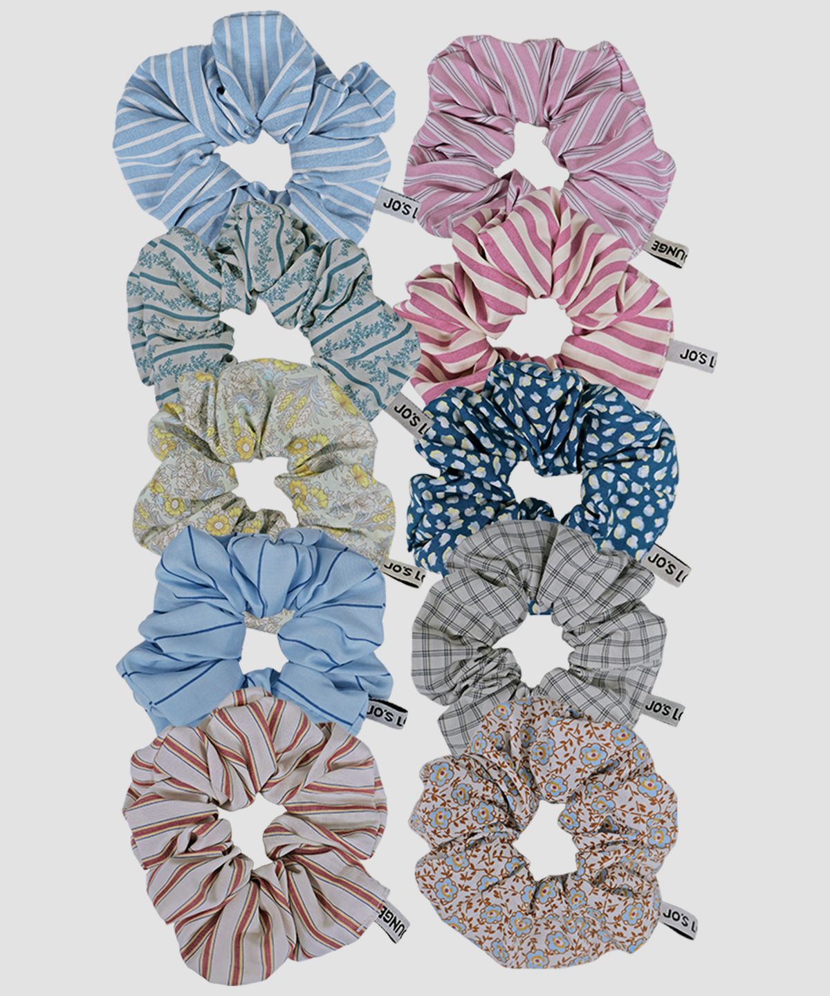 조스라운지(JO'S LOUNGE) Mini Doughnut Scrunchie (Set of 3) 07