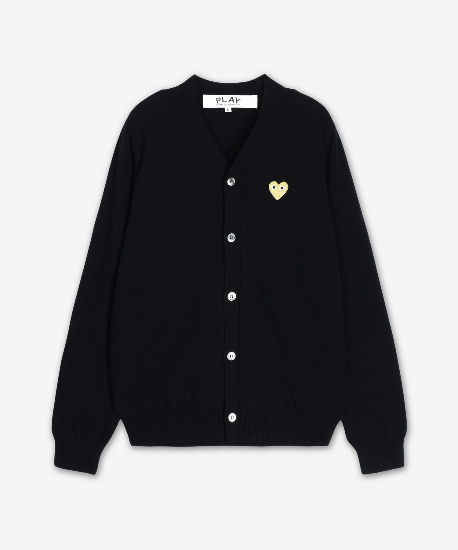 MUSINSA公式 | COMME DES GARCONS PLAY ゴールドハートワッペンロゴ