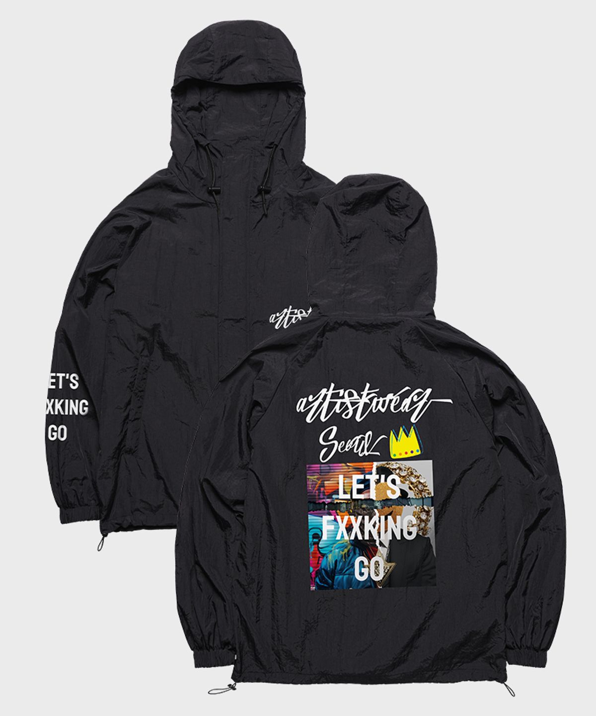 아티스트웨어(ARTISTWEAR) [ATW] 레고 후드 바람막이