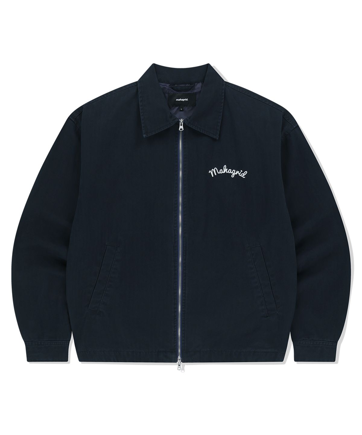 마하그리드(MAHAGRID) WASHED DRIZZLER BLOUSON JACKET NAVY(MG2FSMJ248A)