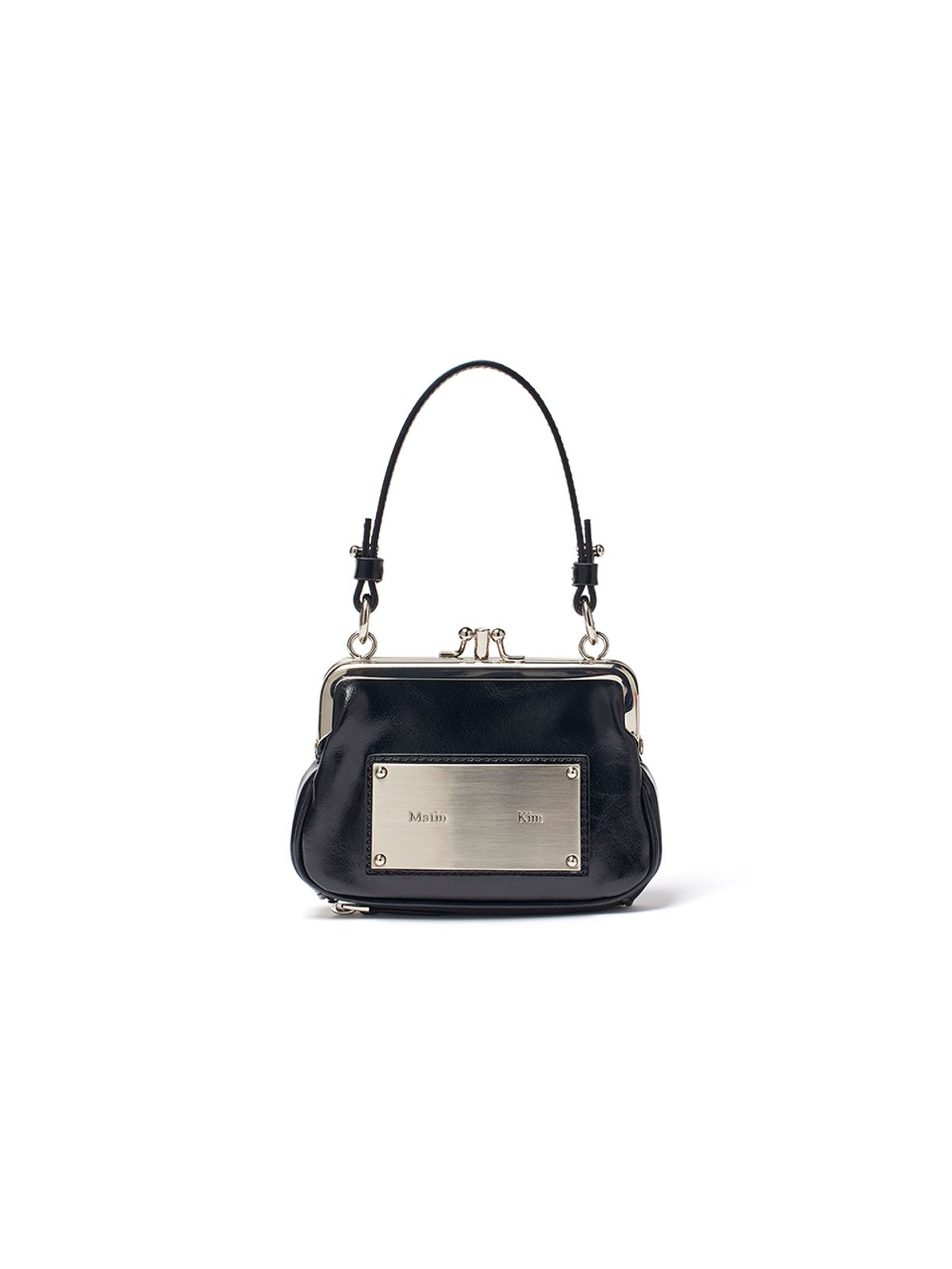 마뗑킴(MATIN KIM) FRAME MINI WALLET BAG IN BLACK