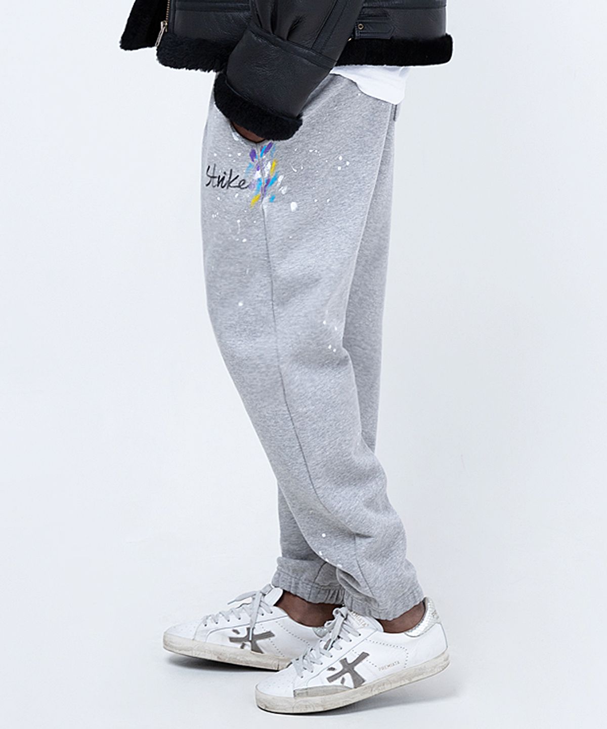 스트라이크(STRIKE) 아트워크 코튼 조깅팬츠 Artwork Cotton Jogging Pants (GREY)
