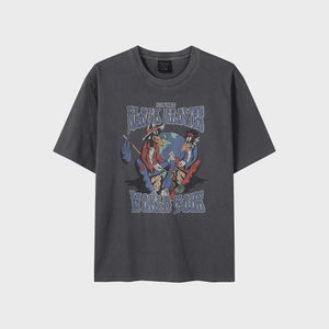 공용) 컴팩트 코튼 콜라보 반팔티 (블랙 크로우스)_MSF2TS3004