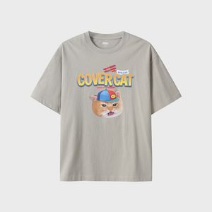 공용) 코튼 반팔T (마인드어데이 커버캣)_MSF2TS3008