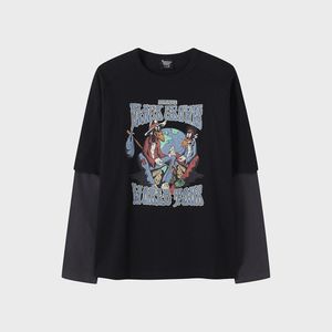 공용) 콜라보 레이어드 긴팔티 (블랙 크로우스)_MSF2TS3021