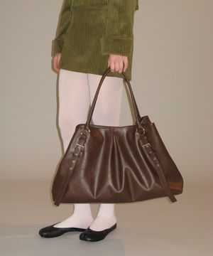 trapez bag (choco brown)