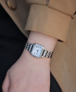 [천연다이아몬드] 프리부르 다이아 워치 - 실버 / ST7120-SSS