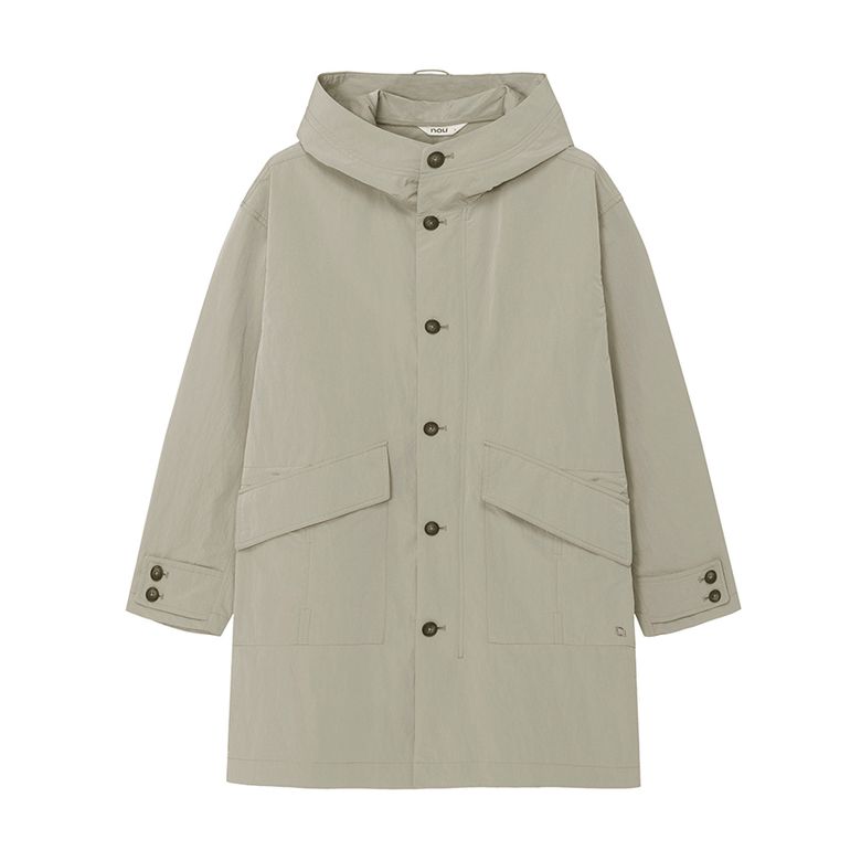 에어쉴드 후드 코트 Beige