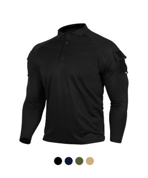 [강철부대X밀리브로] 아머 전술 긴팔 카라 티셔츠