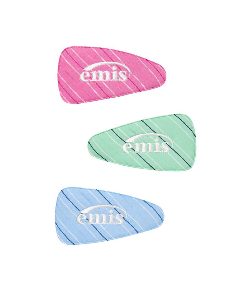 GLITTER STRIPE WIDE HAIRPIN