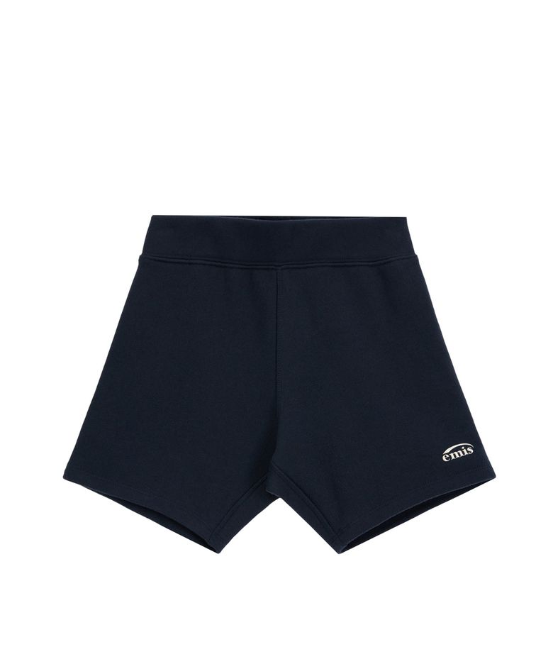 24/7 SWEAT BIKER SHORTS-NAVY
