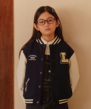 울라이크 패딩 바시티점퍼 네이비 LK2501JU03NA