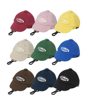 BALL CAP POUCH KEYRING