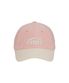 CORDUROY TWO-TONE BALL CAP-LIGHT PINK