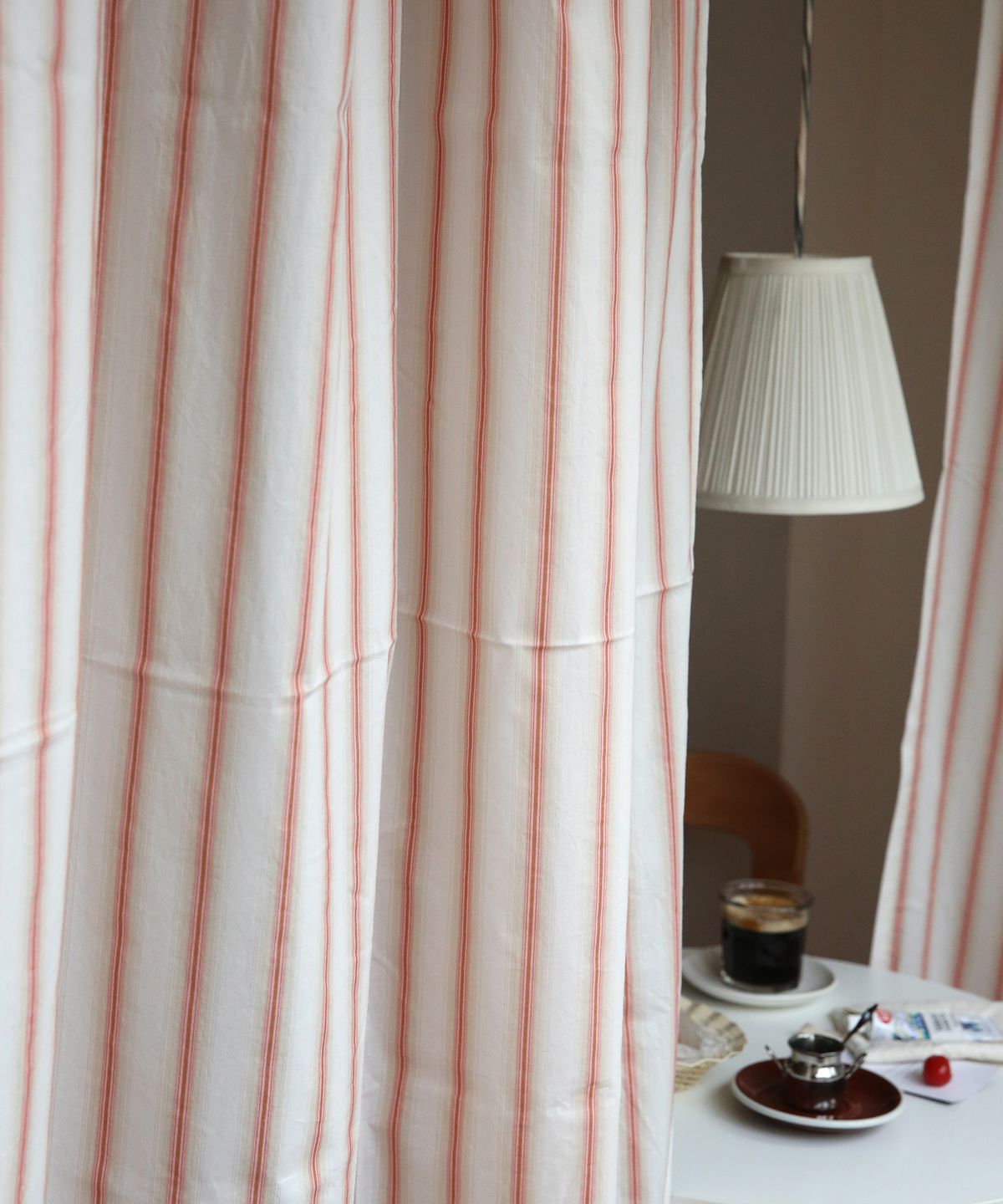 메종드룸룸(MAISON DE ROOMROOM) 더블린 스트라이프 가리개커튼 3colors