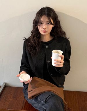 트위드 자켓 375504 [3color]