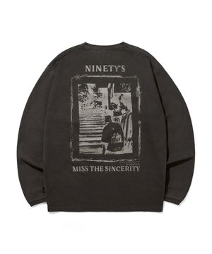 피그먼트 다잉 롱슬리브_차콜