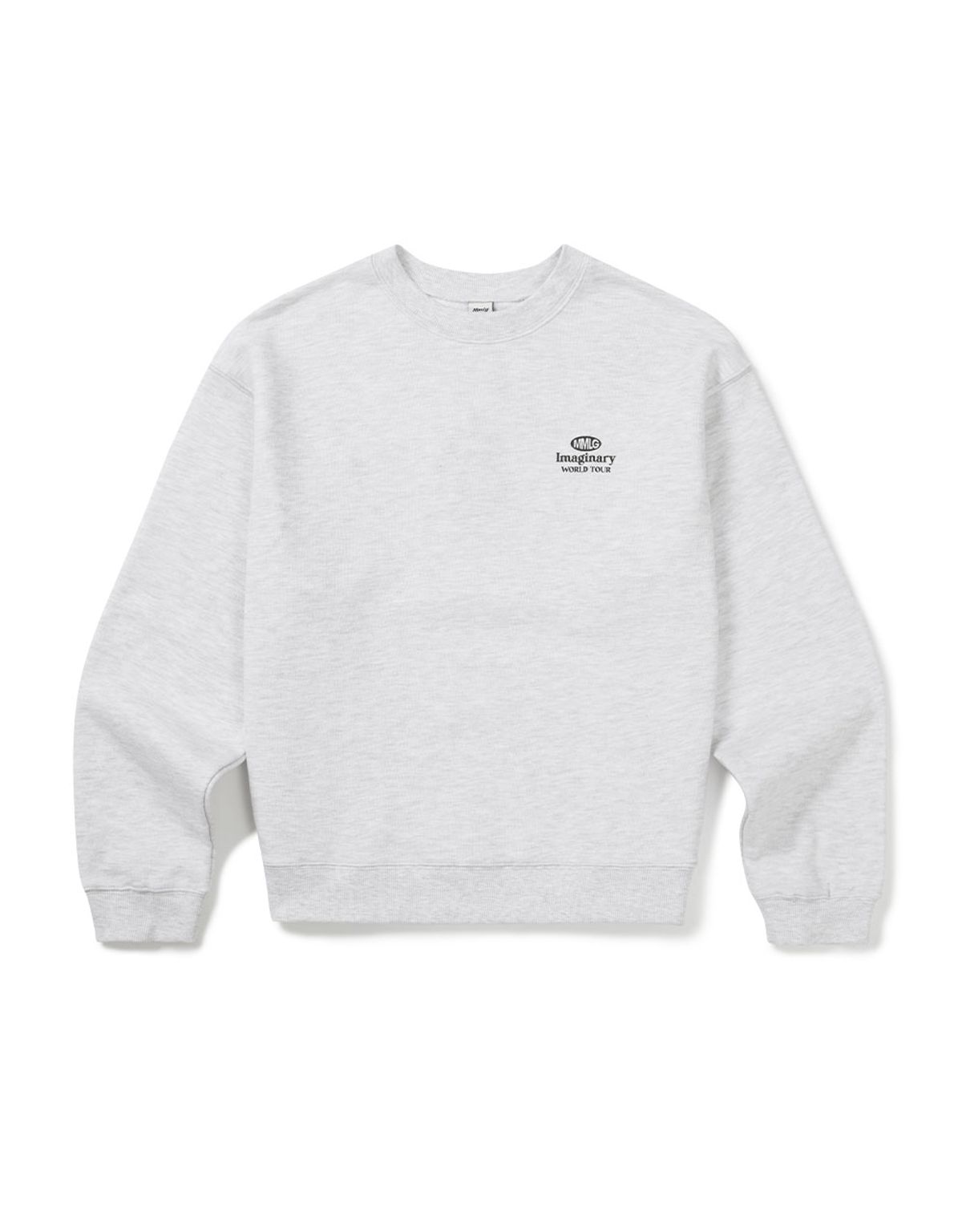 엠엠엘지(MMLG) [Mmlg] WORLDBEST EFFECT SWEAT (ASH GREY)