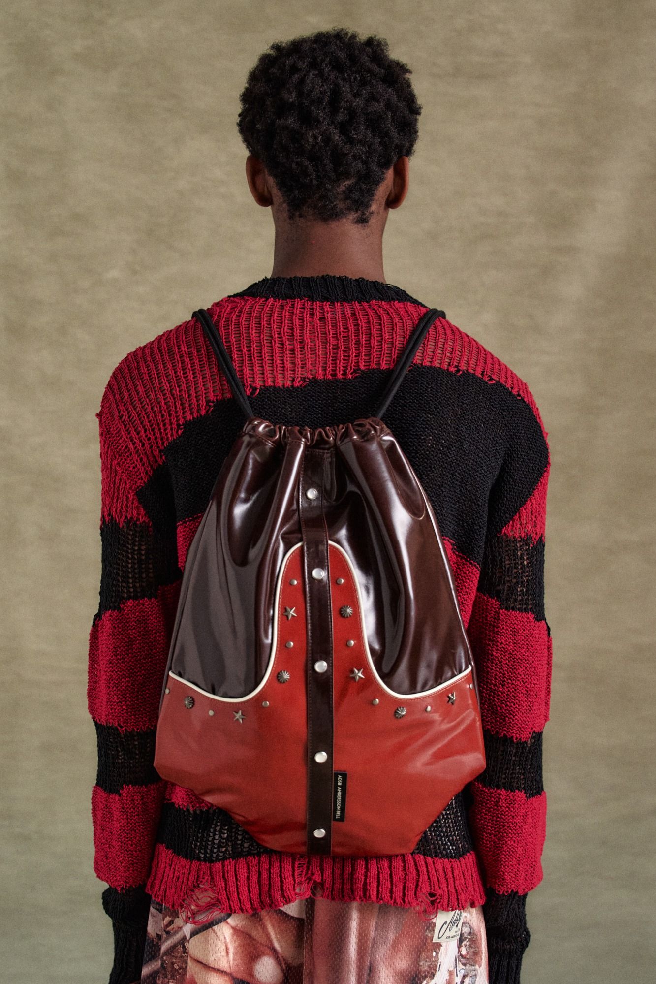 [ANDERSSON BELL]★25SS★WESTERN DRAWSTRING BAG MUSINSA | ANDERSSON BELL Western Drawstring Bag aaa459u(BROWN)