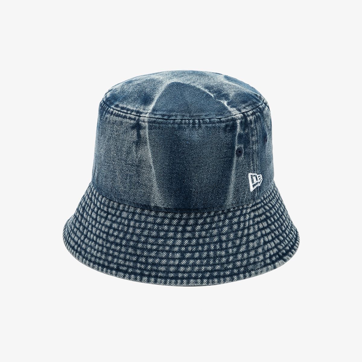 뉴에라(NEW ERA) 엠보 데님 라인 세일러 브림 버킷 햇 인디고 14561804