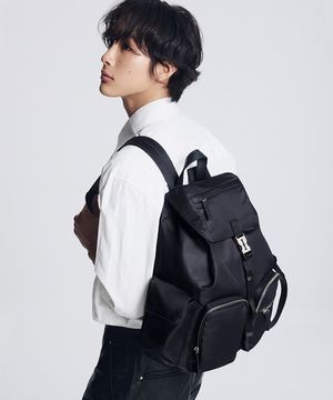 Hey Double Pocket Backpack L (헤이 더블 포켓 백팩 라지)_3colors