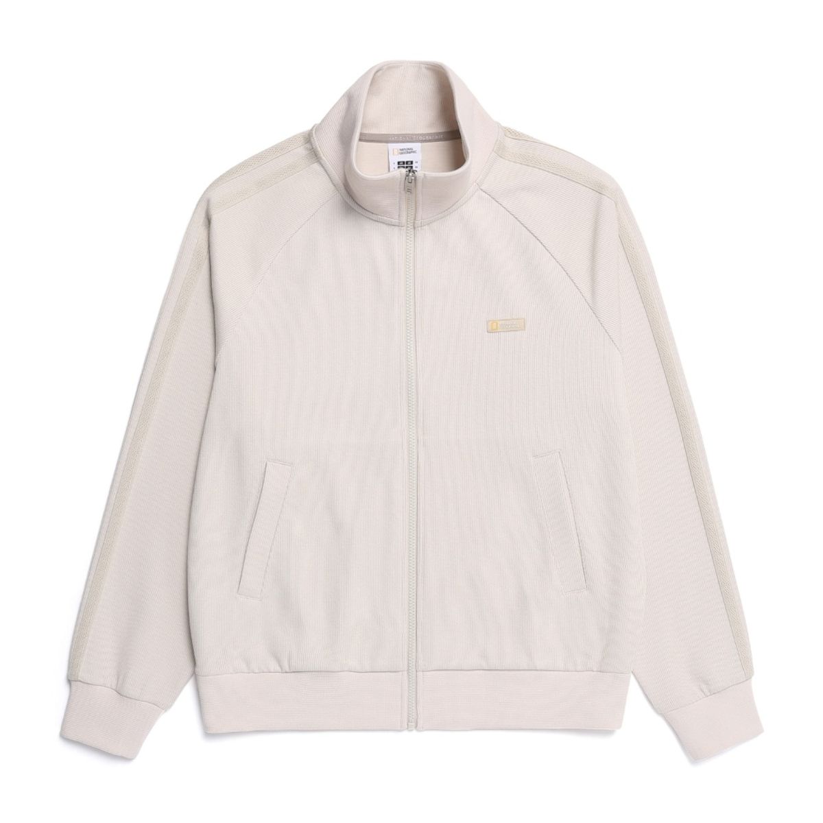 내셔널지오그래픽(NATIONALGEOGRAPHIC) N251UFT901 풀집업 트랙탑 L/BEIGE