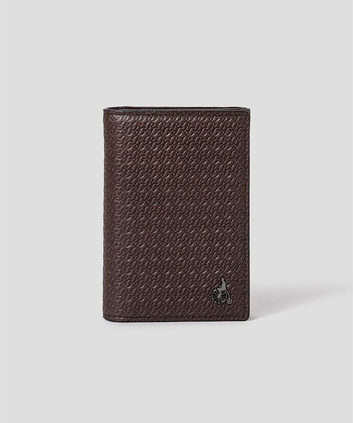 빈폴 액세서리(BEANPOLE ACCESSORY) BP 로고 명함지갑 - 브라운
