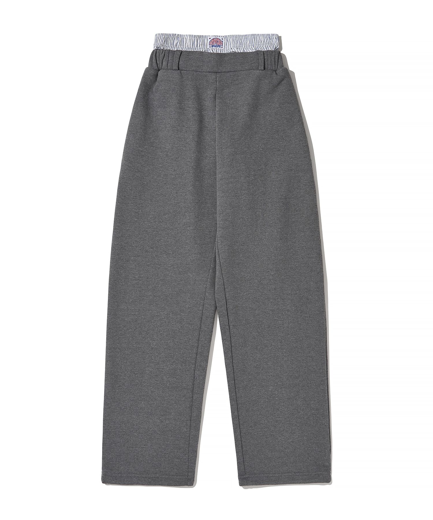 ★MUSINSA STANDARD★ Scrub washed wide denim pants grey MMEN MUSINSA | TRILLION Side fringe washed wide denim pants (BLUE