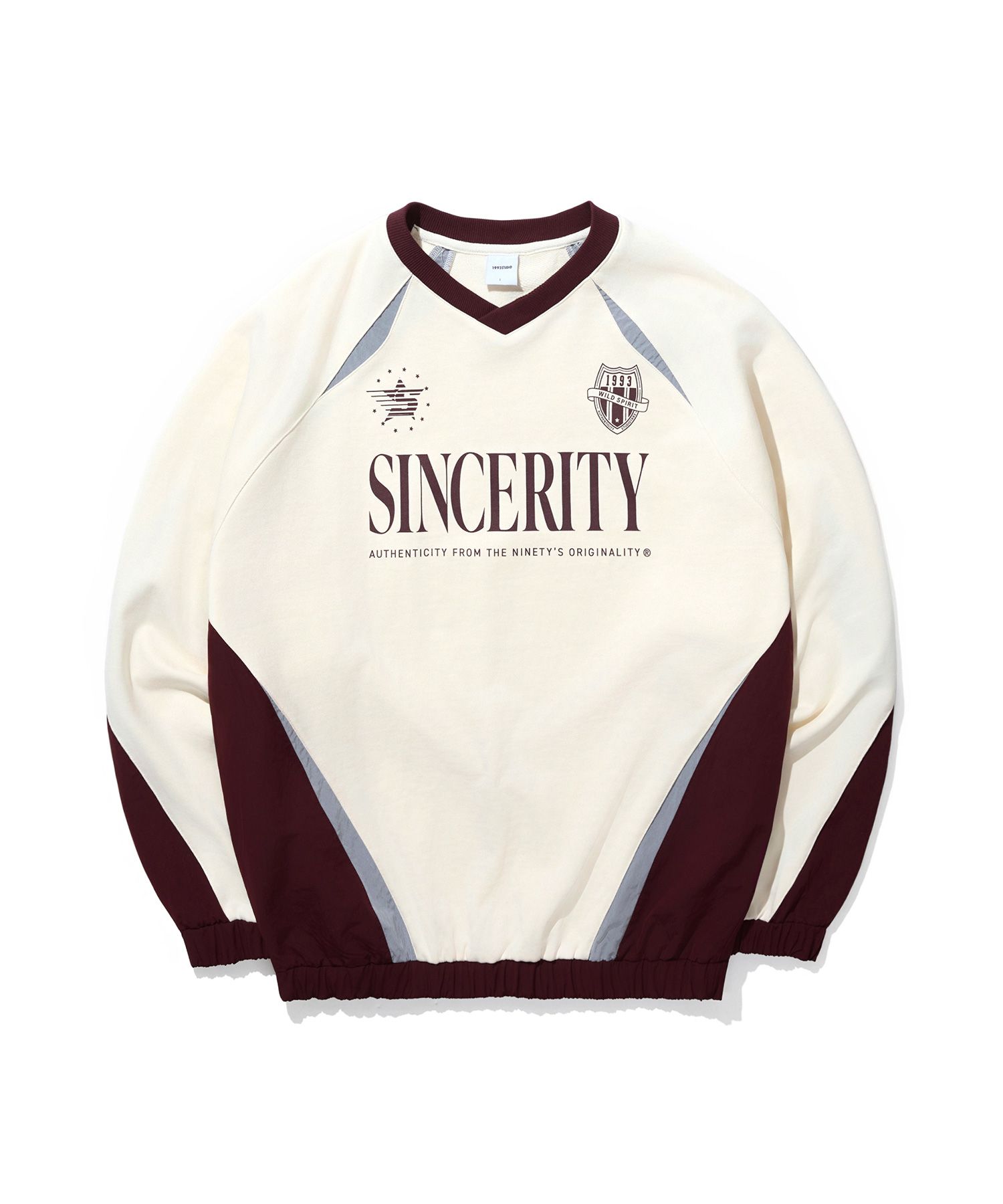 【1993studio】 Cincerity Color Block Raglan Sweatshirt MUSINSA | 1993STUDIO Cincerity Color Block Raglan