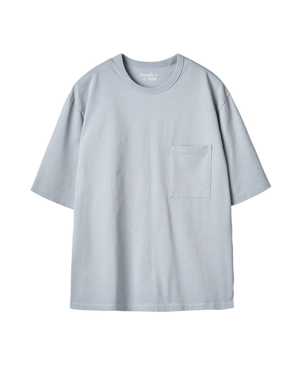 러프사이드(ROUGHSIDE) Primary Half Sleeve Sky Blue