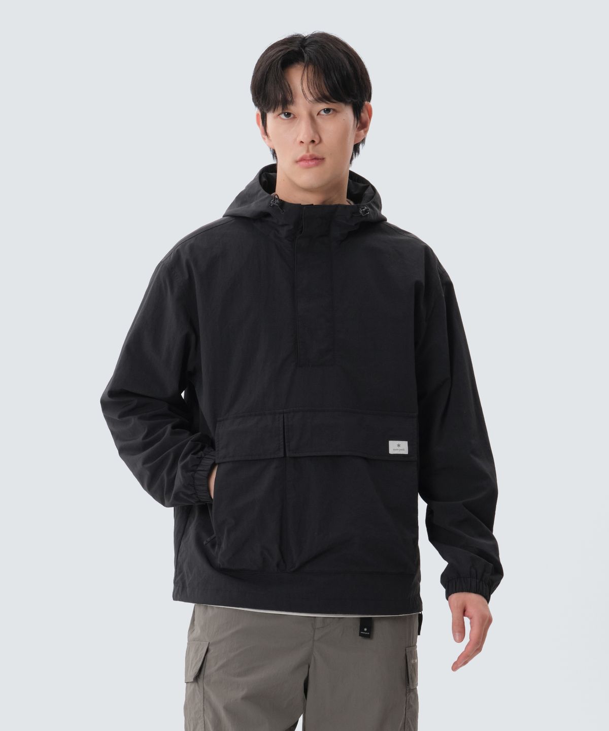 스노우피크 어패럴(SNOWPEAK APPAREL) 캠플 아노락 (S25ZMCAN10) Dark Charcoal