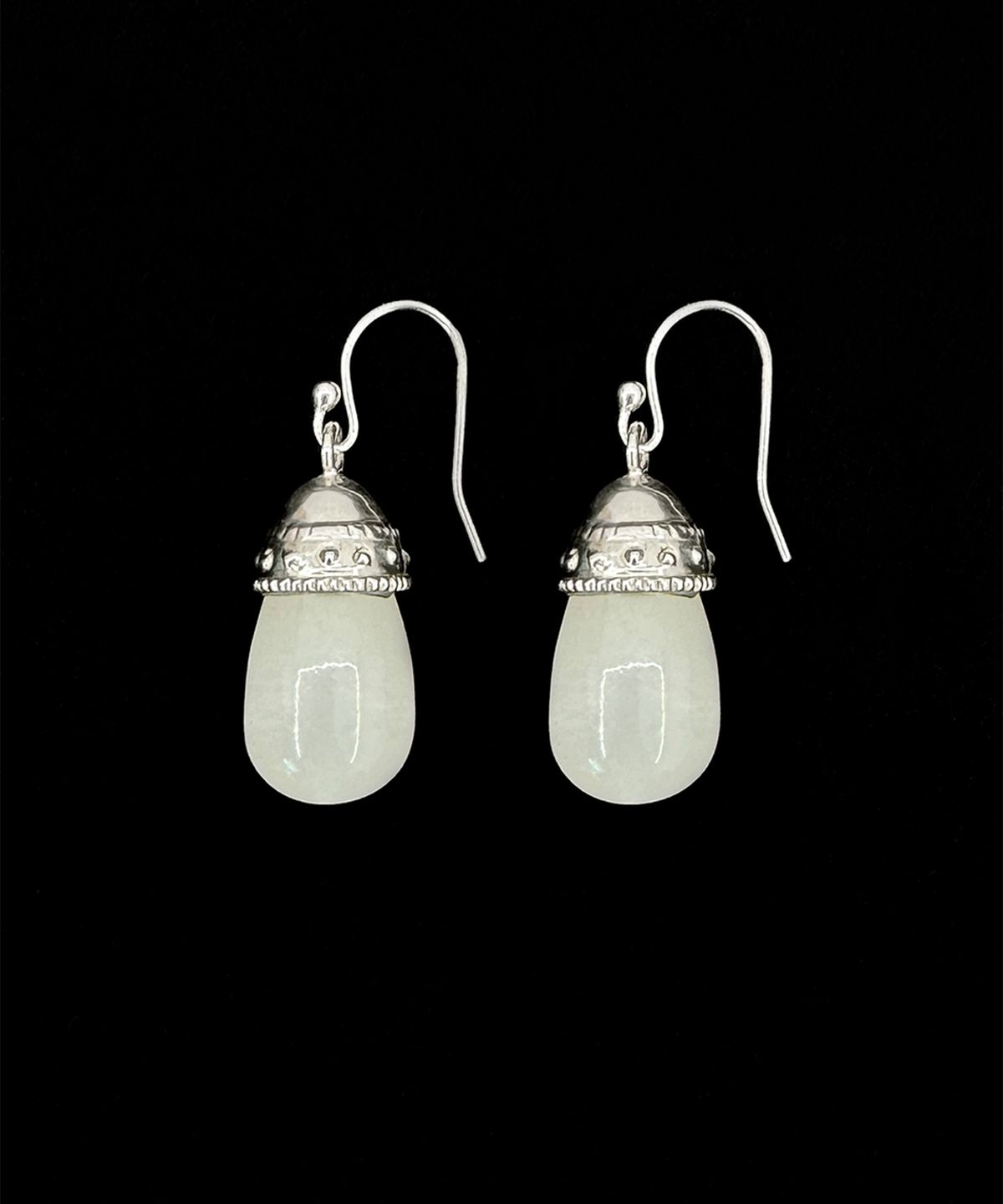 마르타(MARTA) 925 silver. Dew earring_whitesilica