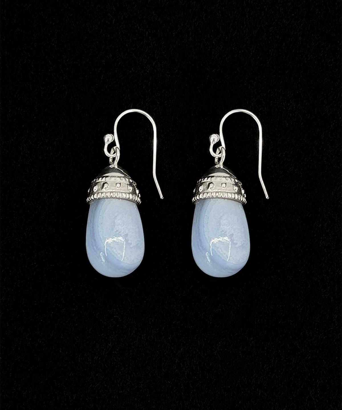 마르타(MARTA) 925 silver. Dew earring_Bluelace